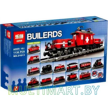 Конструктор Lepin 21011 Поезд Хобби (1130 деталей)